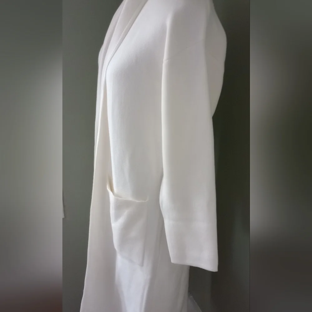 NWT Anrabess Winter White Cardigan Coat Size S Small - Picture 10 of 12